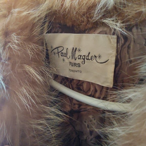 Paul Magder Fur Long Coat - Picture 2 of 3
